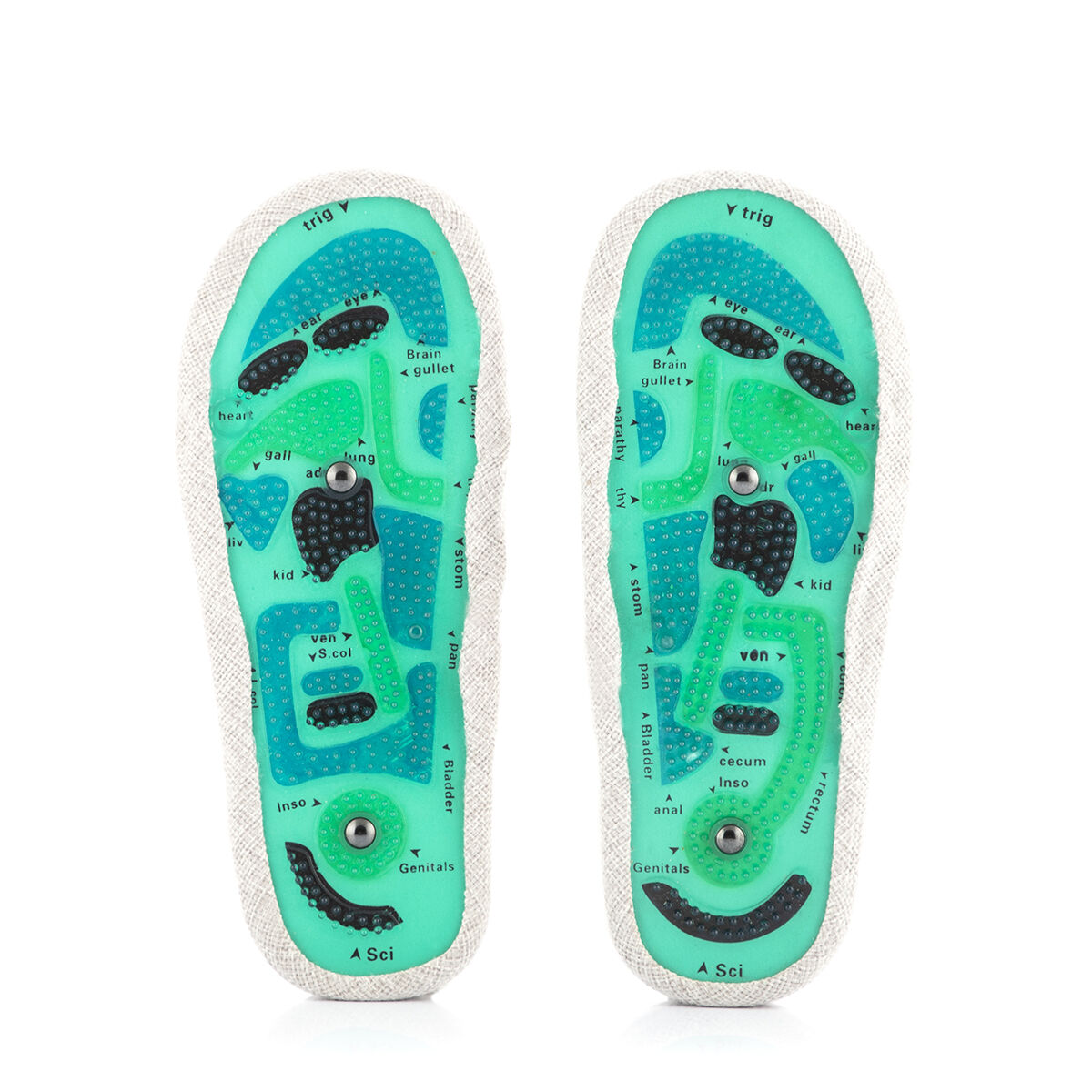 Chaussons d'Acupression Magnétique – Massage Réflexologie Plantaire Massers