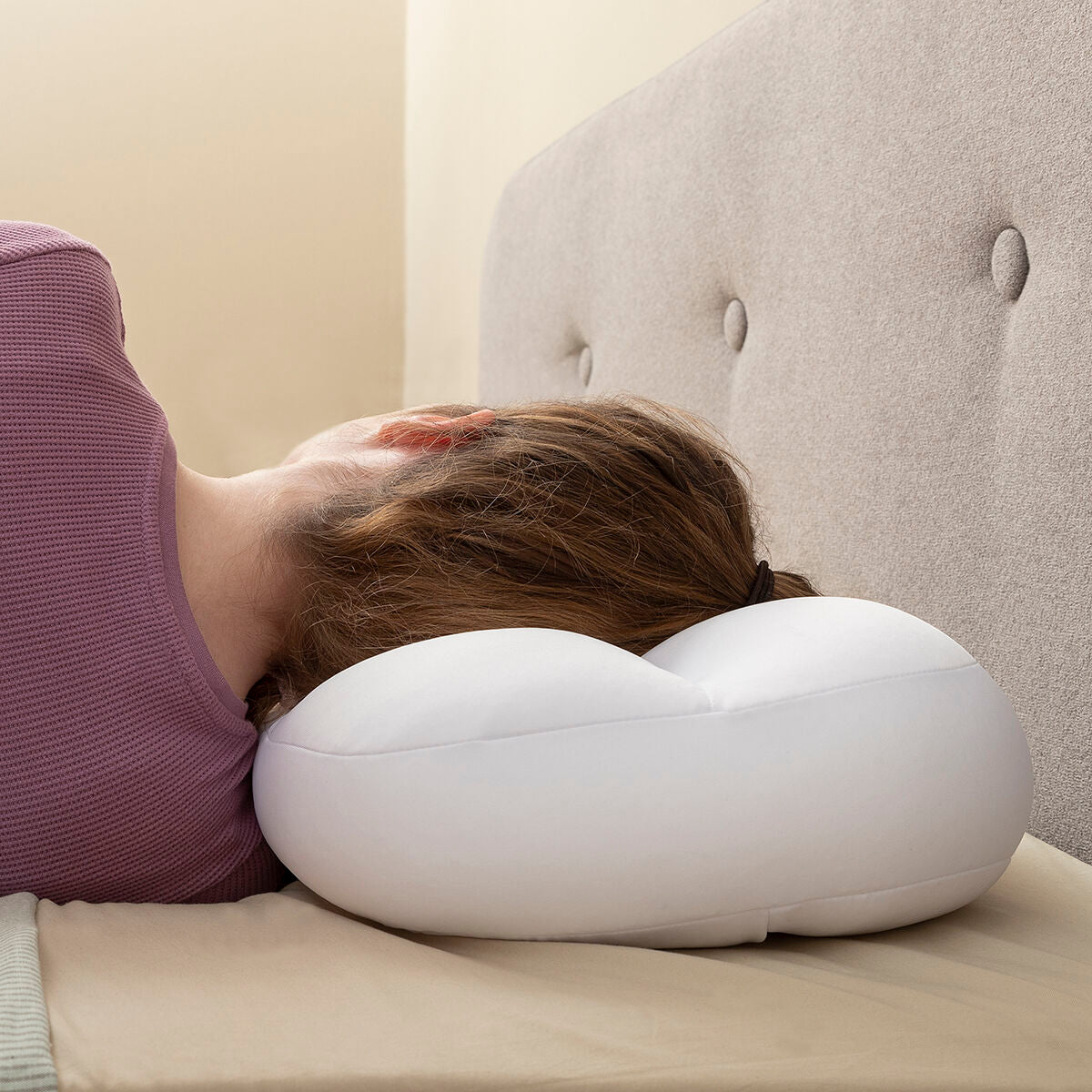 Oreiller Nuage Anti-Rides 3D – Ergonomique & Ultra-Doux Wrileep InnovaGoods