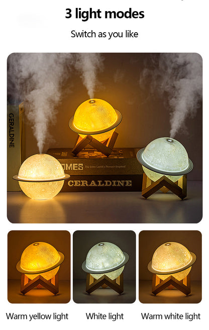 Lampe Lune 3D – Humidificateur & Purificateur d'air