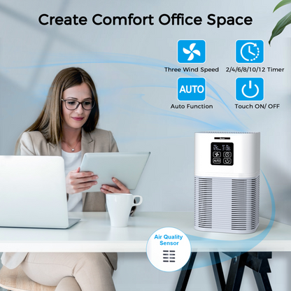 Purificateur d'air 2 en 1 & Diffuseur d'arômes