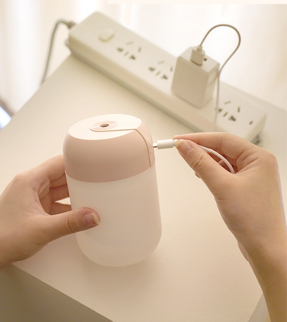 Mini Humidificateur Ultrasonique Portable – Diffuseur d'Huiles Essentielles