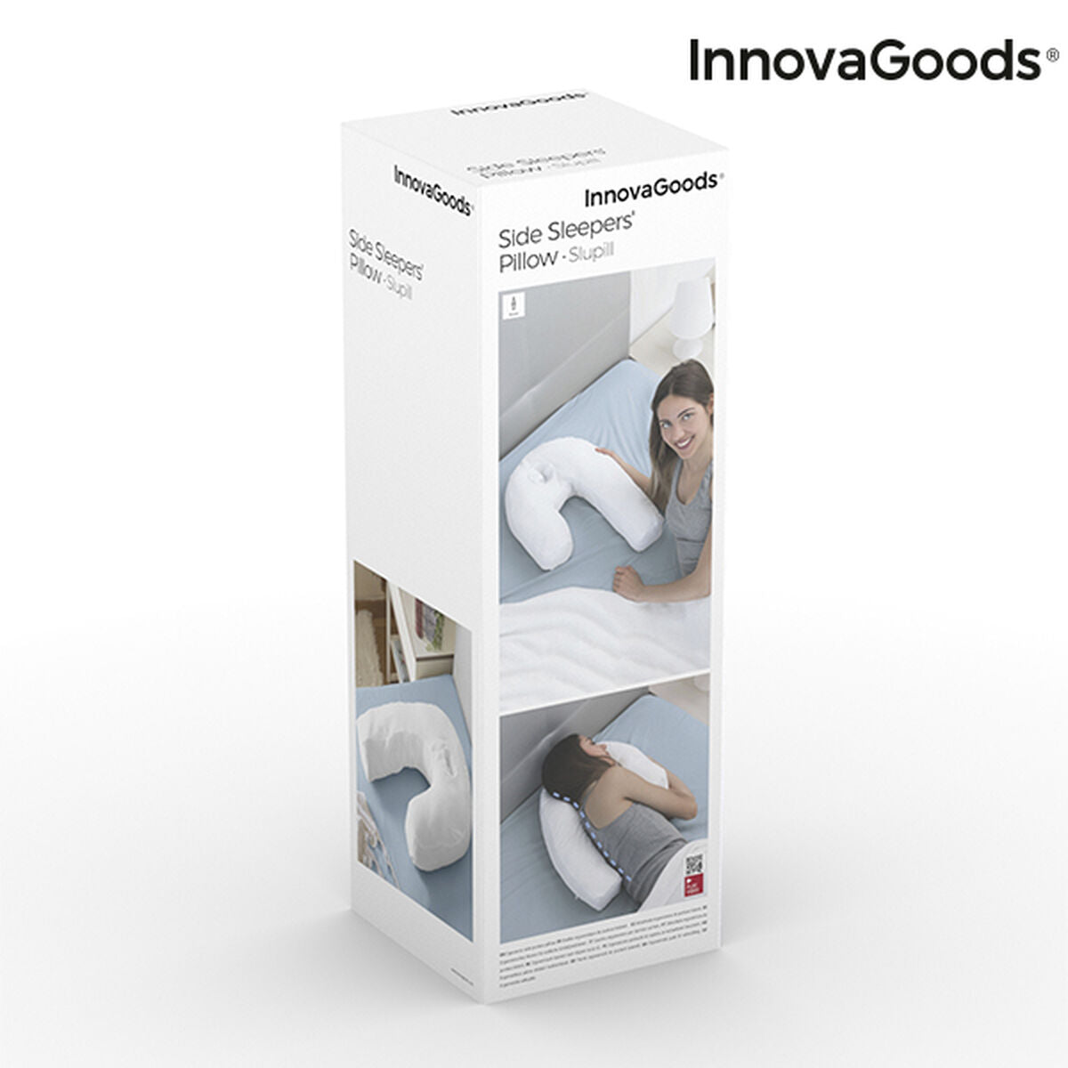 Oreiller Ergonomique en U pour Dormeurs Latéraux – Slupill InnovaGoods
